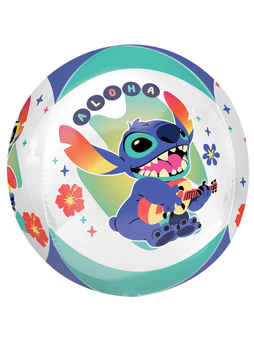 Stitch 40cm Round Orb Balloon – Main Image