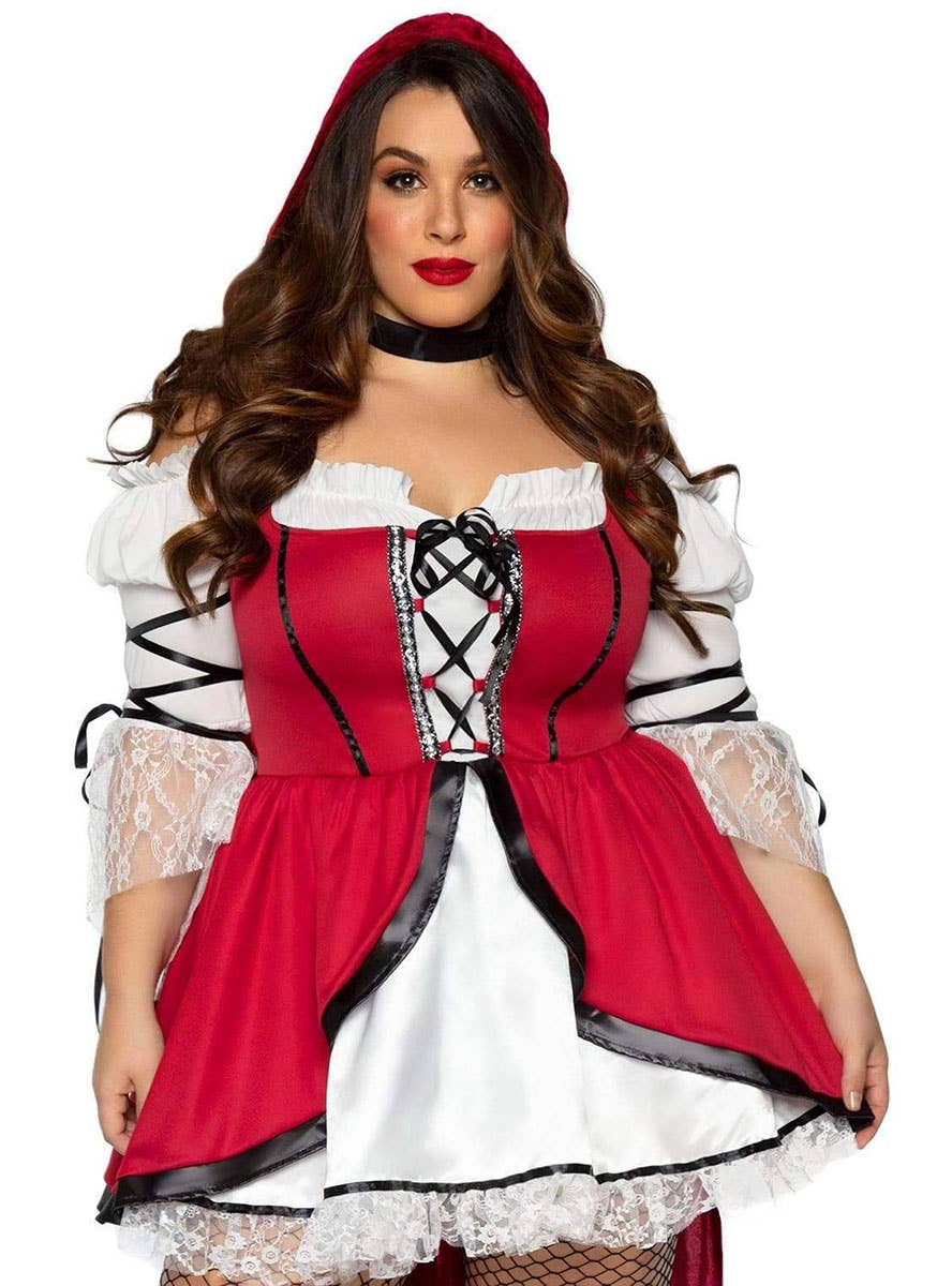 Plus Size Womens Storybook Red Riding Hood Costume
