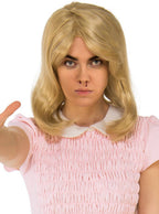 Image of Stranger Things Women's Blonde Eleven Costume Wig