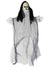 Spooky Grey and White Doll Halloween Decoration