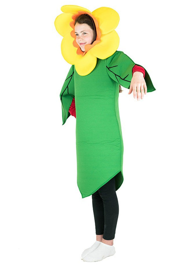 Sunflower Novelty Kids Costume - Side Image