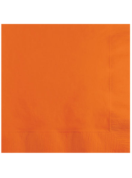 Sunkissed Orange 50 Pack Beverage Napkins – Main Image