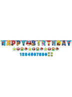 Image Of Super Mario Brothers Add An Age Happy Birthday Banner