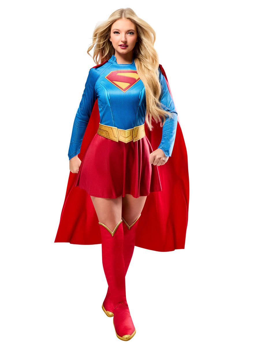 Supergirl 2026 Movie Womens Deluxe DC Superhero Costume - Main Image