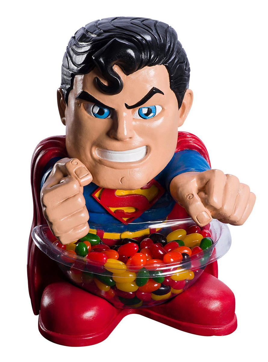 Superman DC Superhero Halloween Lolly Bowl Holder - Main Image