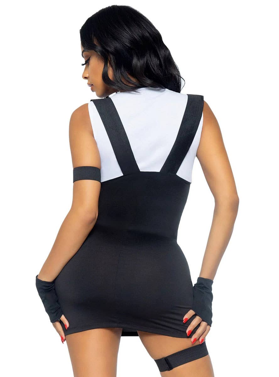 Sexy Black SWAT Uniform Costume for Women Image 4