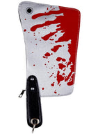 Blood Splattered Cleaver Zombie Purse Halloween Costume Accessory