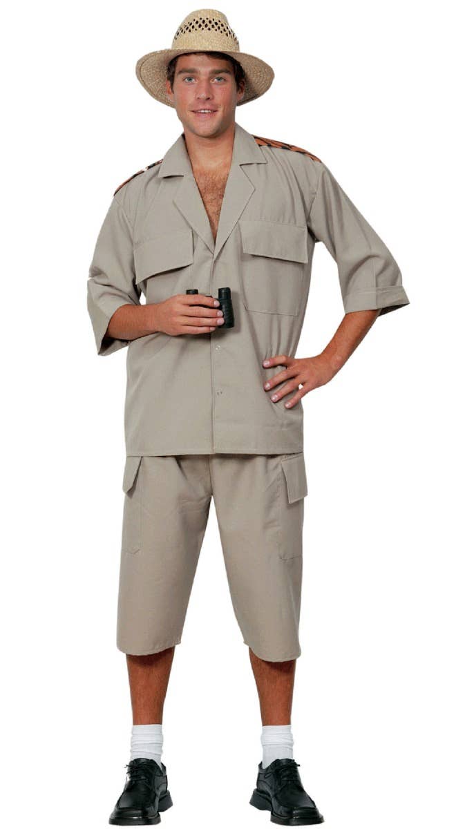 Safari Fancy Dress Men 2026.Mens Jungle Explorer Book Week Costume | Mens Safari Costume