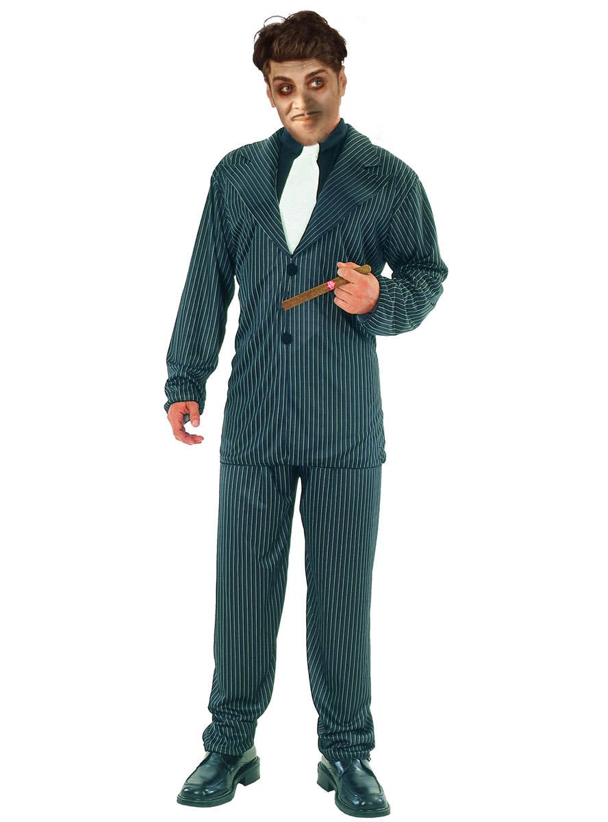 Black and White Gomez Addams Suit Costume for Men