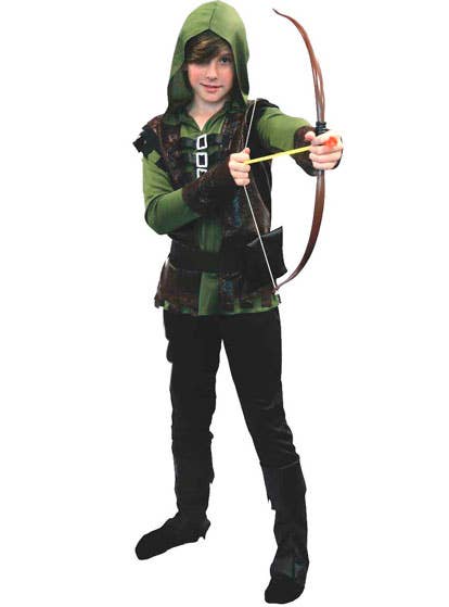 Teen Boys Hunter Robin Hood Book Week Costume Main Image