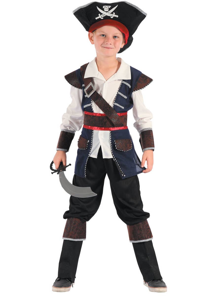 Pirate Fancy Dress Costume for Boys