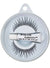 Black Cross Hatch Eyelashes with Silver Glitter Strip