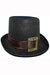 Colonial Pilgrim Black Top Hat Fancy Dress Accessory