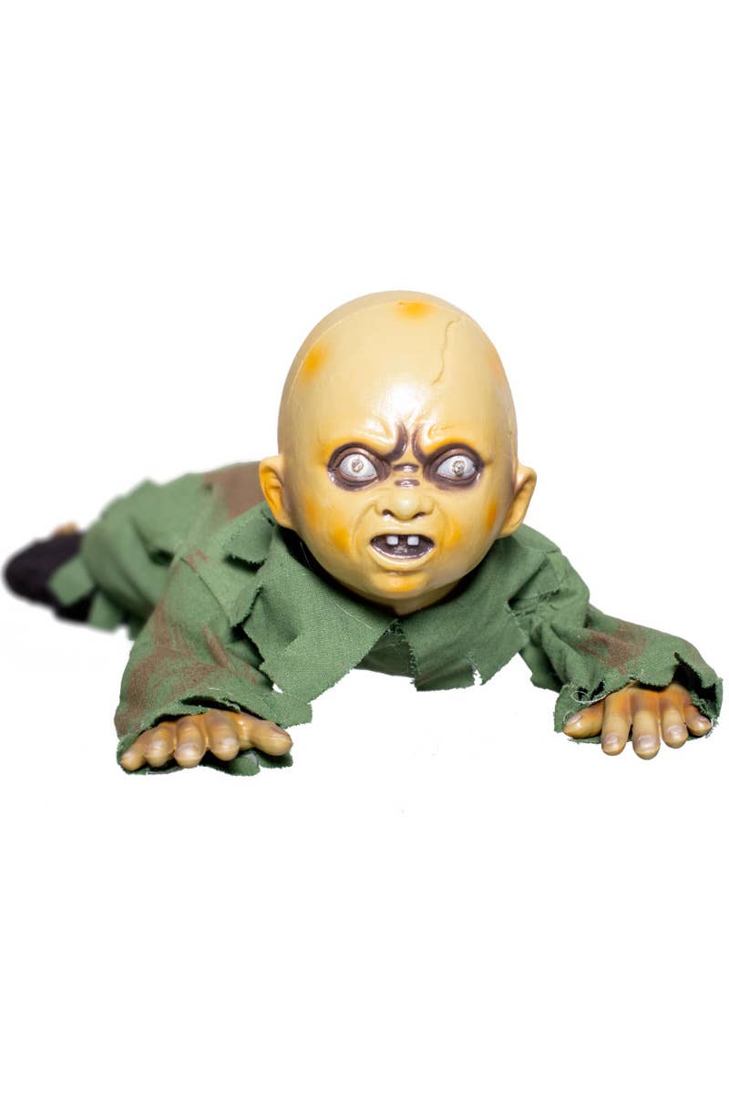 Animated Crawling Zombie Baby Halloween Decoration