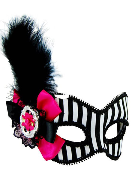 Black Mask With Side Decoration