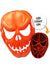 Orange LED Light Up Pumpkin Halloween Mask