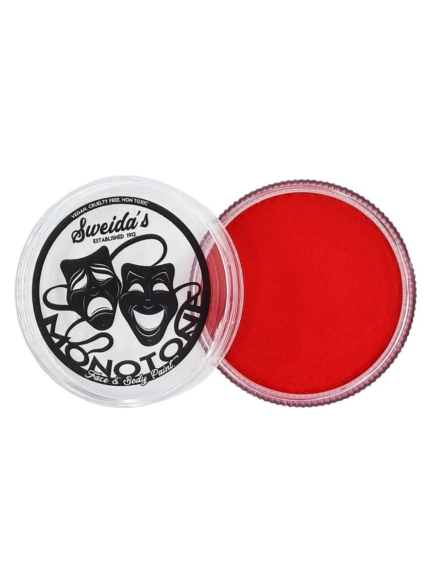 True Red Greasepaint Costume Mask For The Face and Body