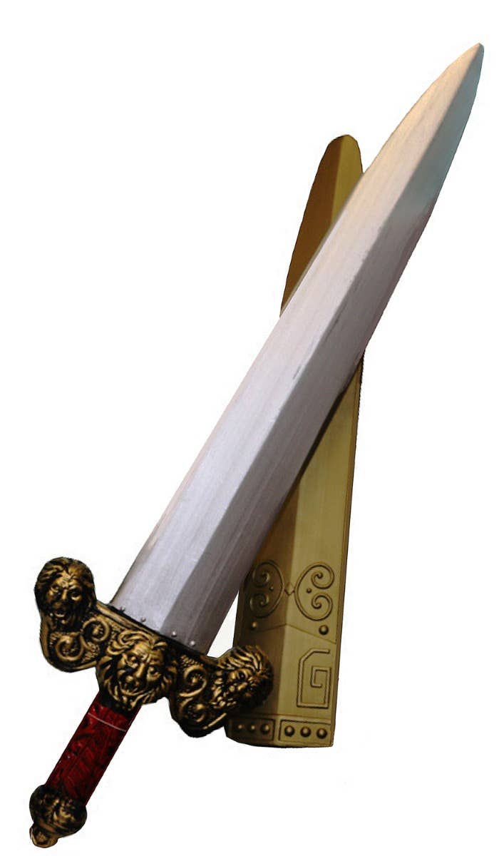 Roman Gladiator Sword and Scabbard Costume Accessory Main Image