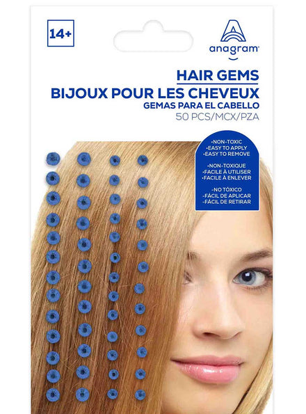 Blue Hair Gems - Main Image