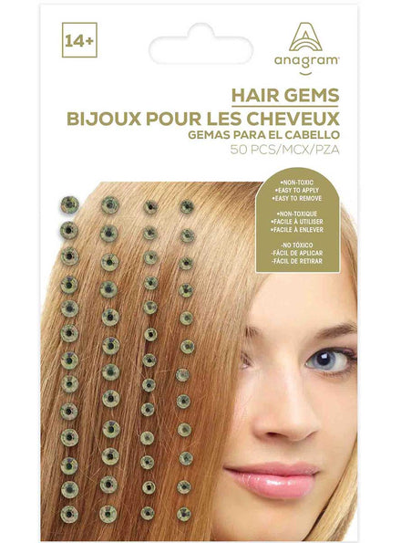 Gold Hair Gems - Main Image