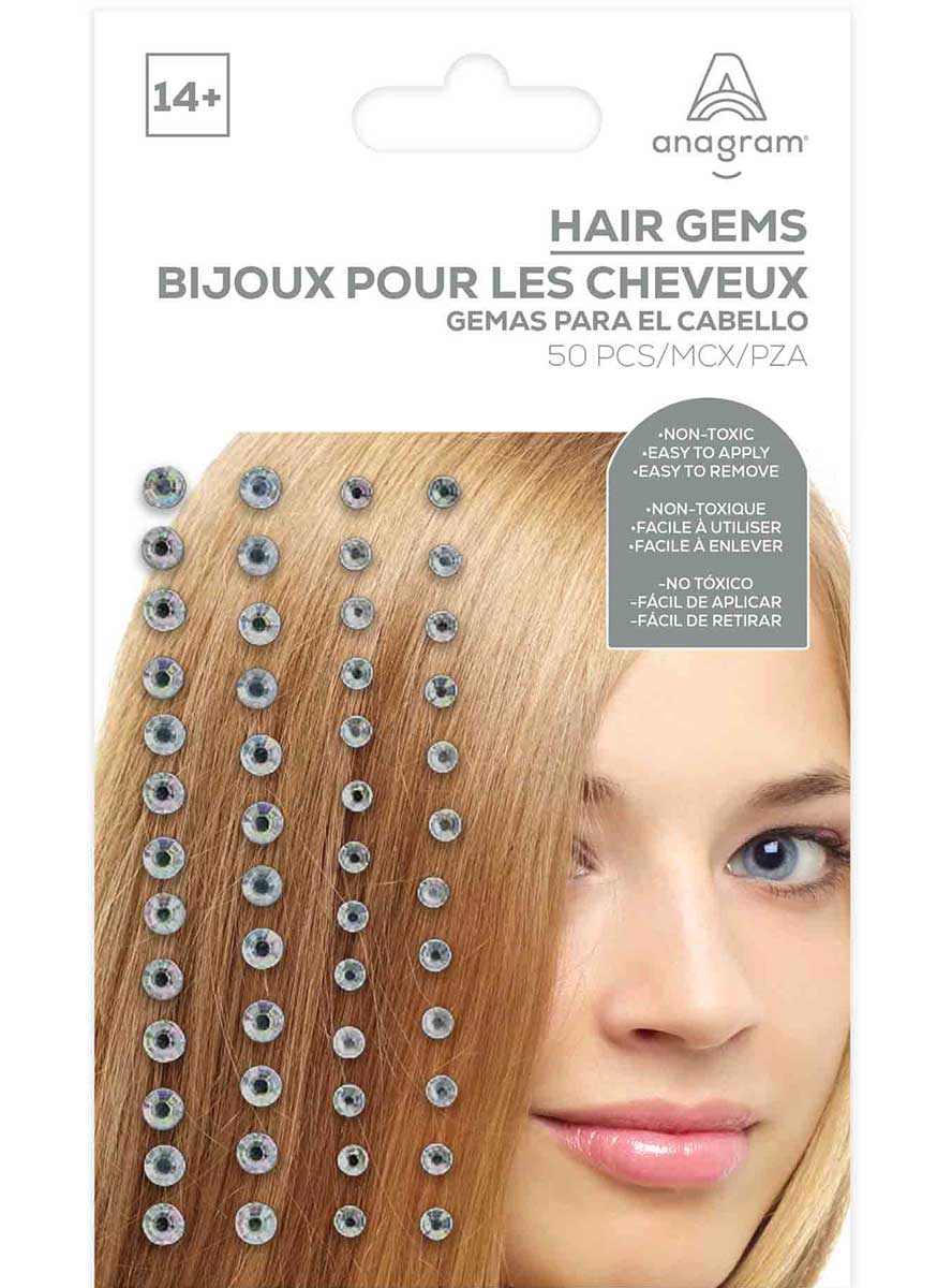 Silver Hair Gems - Main Image