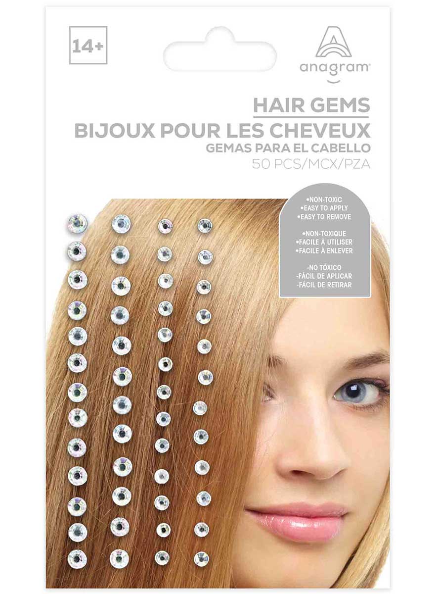 White Hair Gems - Main Image