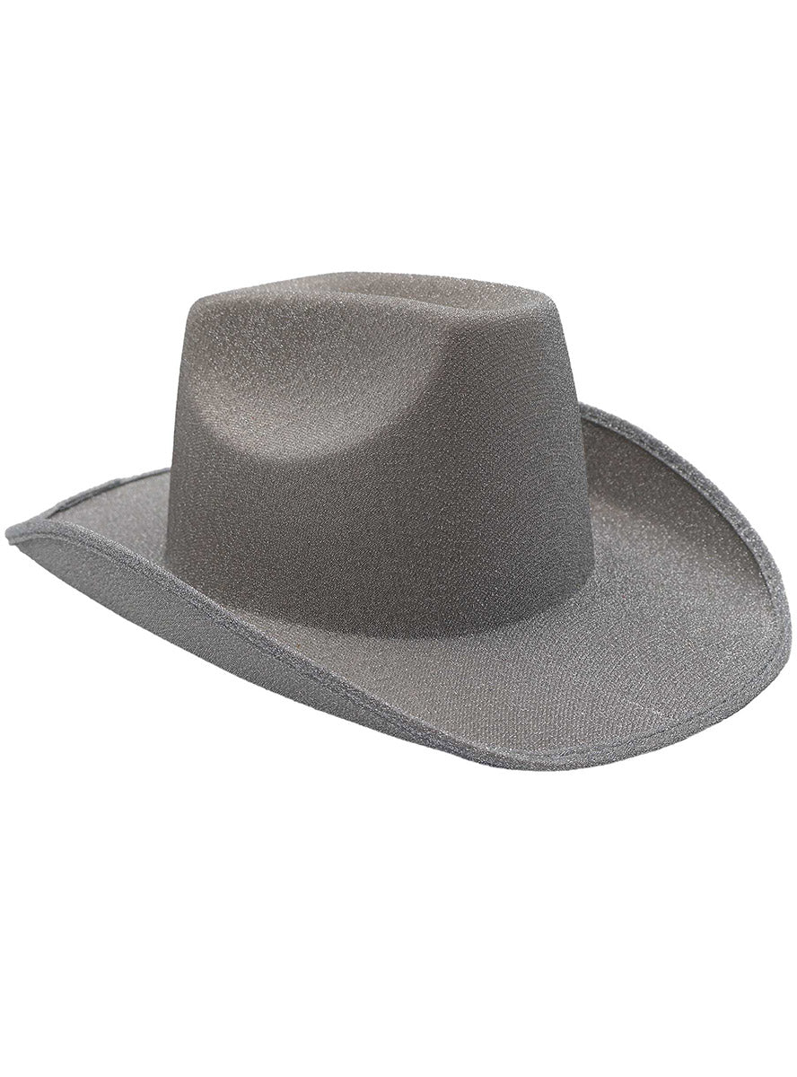 Silver Cowboy Hat - Main Image