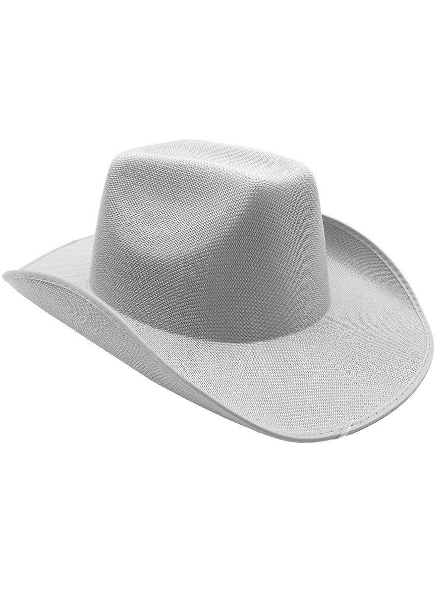 White Cowboy Hat - Main Image