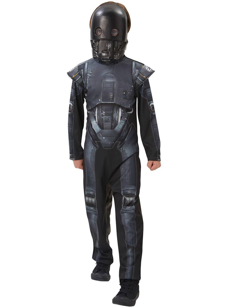 Teen Boys Droid Kay-Tuesso K-2SO Star Wars Rogue One Costume - Front Image