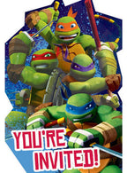 Image Of TMNT 8 Pack Party Invitations