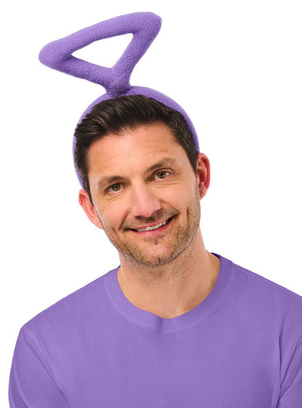 Teletubbies Adults Purple Tinky Winky Costume Headband - Main Image