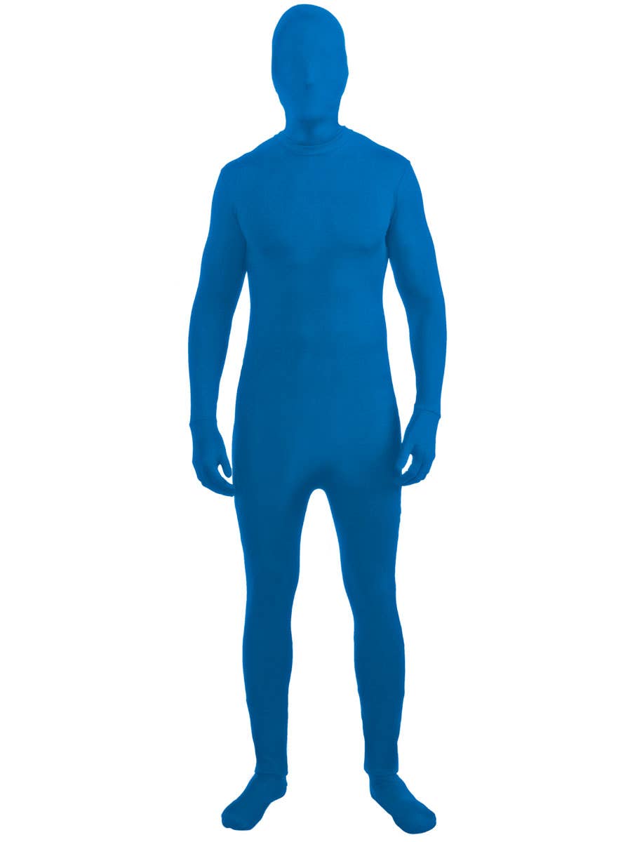 Image of Adults Blue Skin Suit Costume