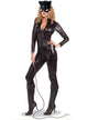 Image of Womens Sexy Black Catsuit Costume