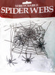 Stretchable White Spider Web Halloween Decoration with 4 Plastic Spiders - Main Image