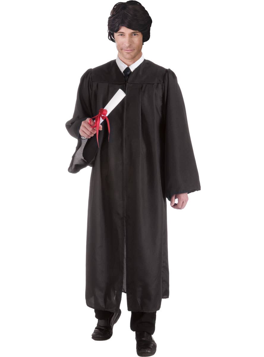 Black Graduation Robe Costume for Adults