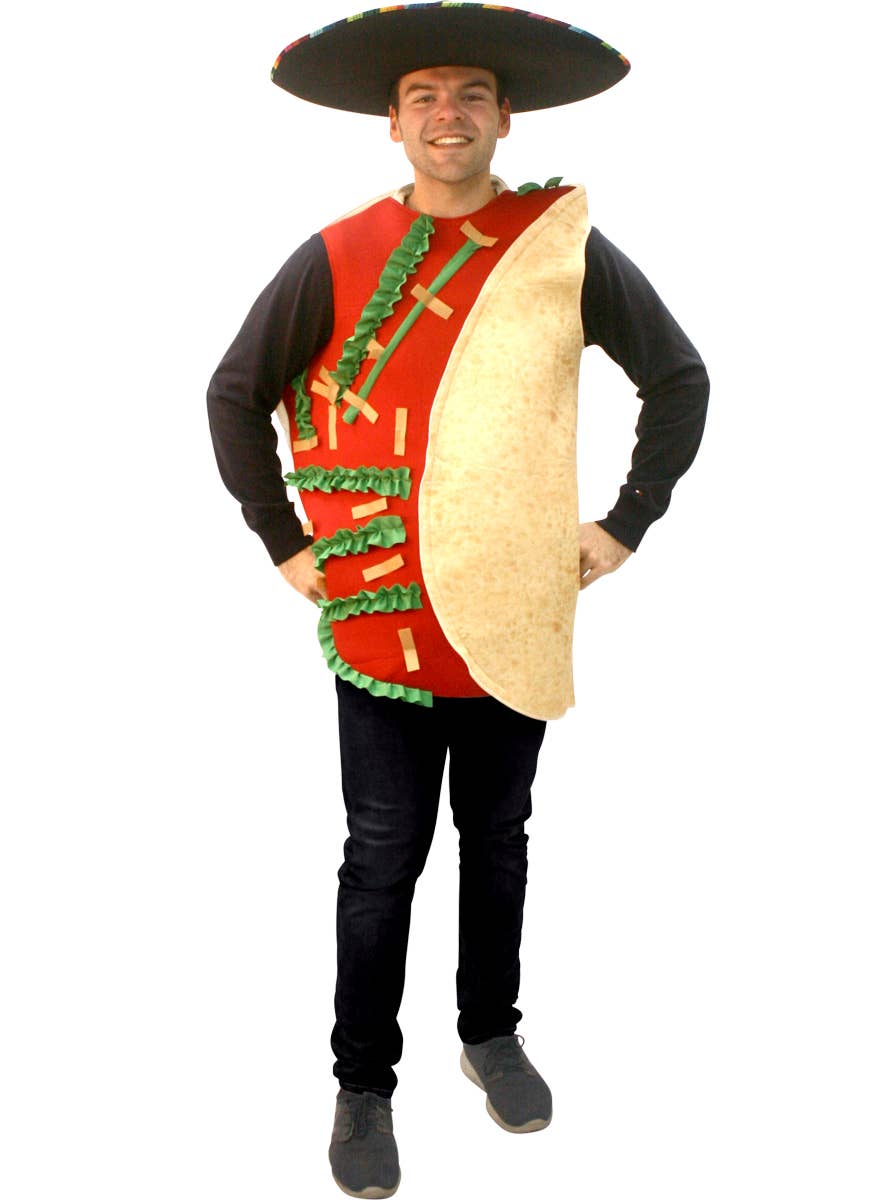 Adults Funny Stuffed Taco Costume