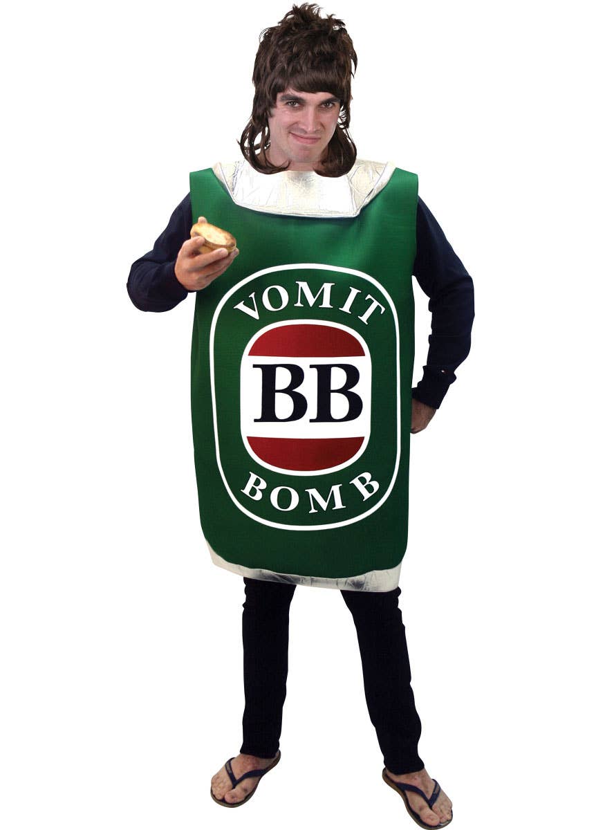 Novelty Green VB Vomit Bomb Beer Costume for Adults
