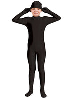 Boys Black Second Skin Suit Dress Up Costume