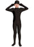 Boys Black Second Skin Suit Dress Up Costume
