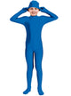 Boys Blue Second Skin Suit Dress Up Costume
