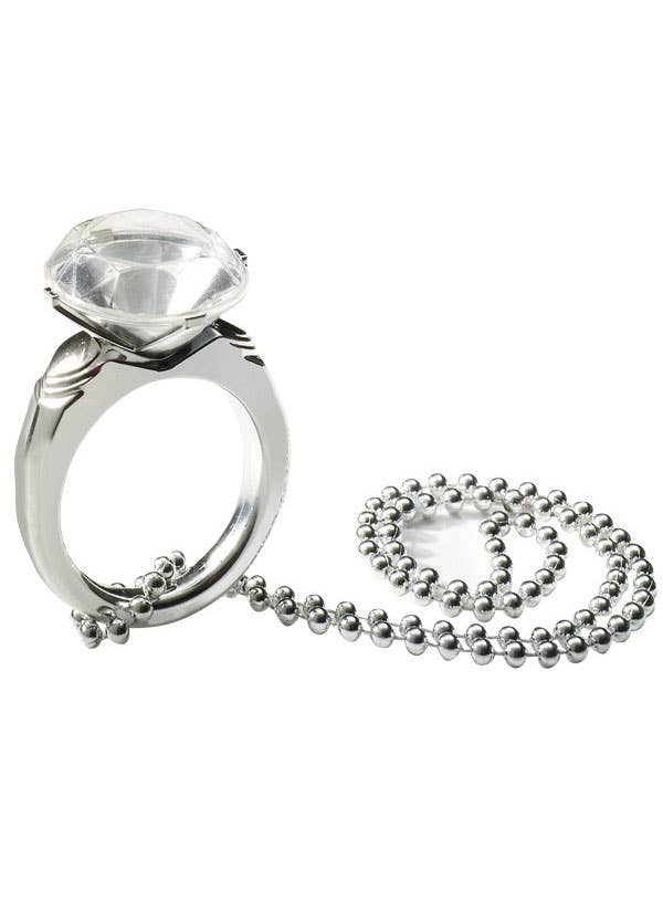 Bachelorette Novelty Giant Diamond Ring Accessory