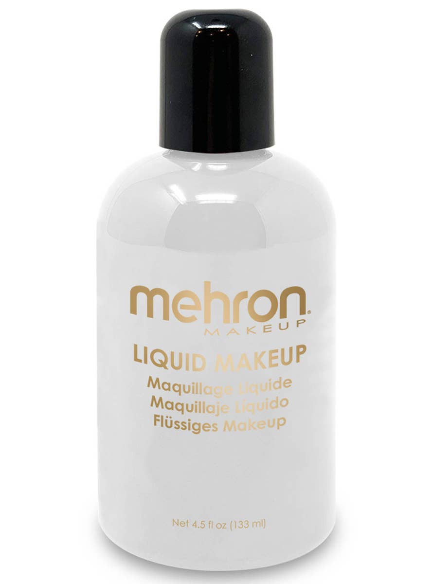 Mehron White Liquid Face Paint Bottle Large 