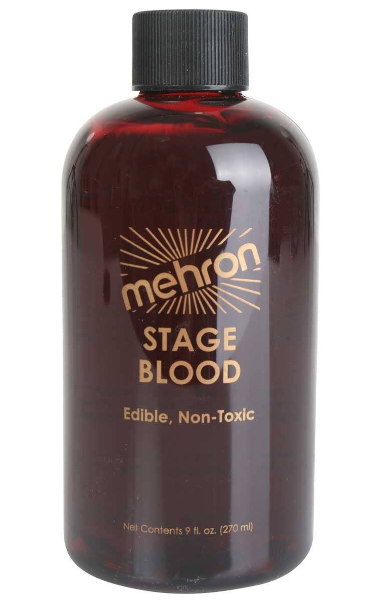 270ml Of Bright Red Mehron Syrup Based Halloween Stage Blood