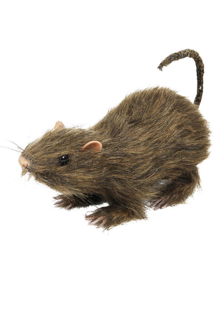 Crepy Hairy Rat Halloween party Decoration