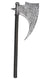 Large Medieval Costume Axe Weapon Accessory