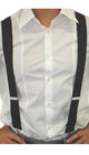 Adult's Black Costume Suspenders Accessory Main Image