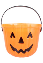 Pumpkin Jack O Lantern Candy Bucket
