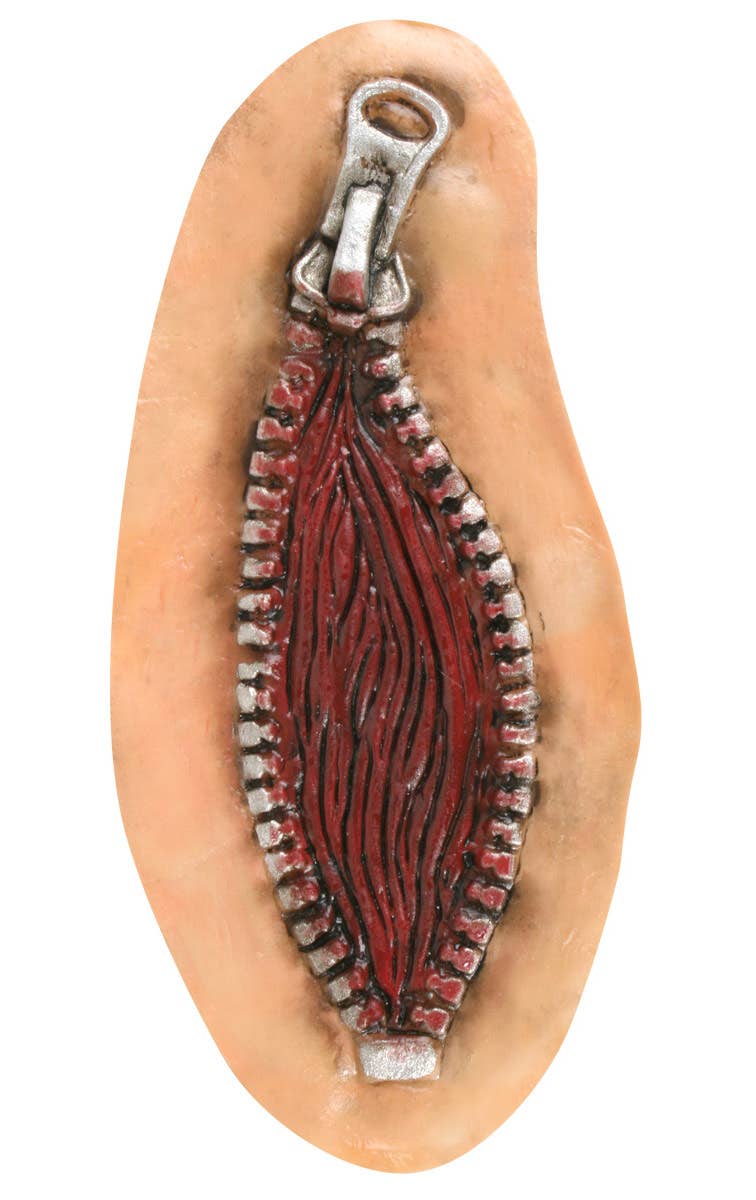 Gorey Latex Pre-Made Zipper Prosthetic Wound