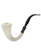 Sherlock Holmes Detective Novelty Smoking Pipe Cream and Black Costume Accessory