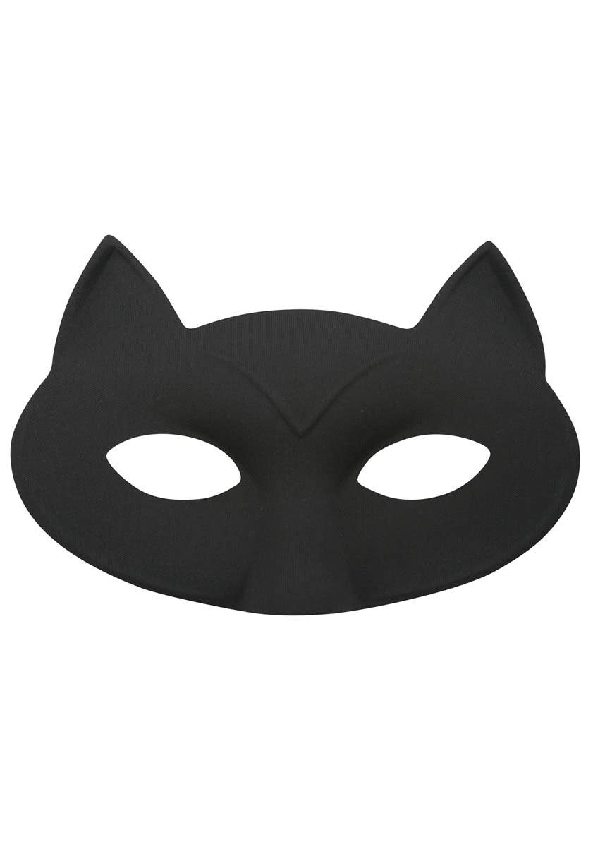 Black Cat Classic Masquerade Costume Mask Accessory
